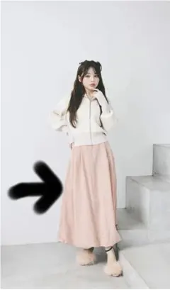 ナイロンバルーンスカート