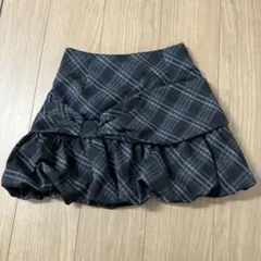 OLIVE des OLIVE チェック柄 ミニスカートのサムネイル