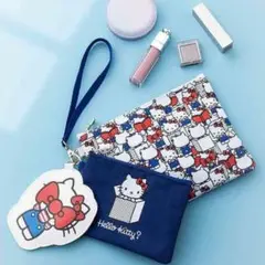 HELLO KITTY ポーチ ３点セット InRed 10月号 特別付録 新品