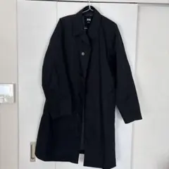 最終処分！UNIQLO トレンチコート ブラック L