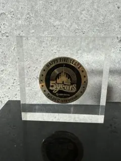 東京ディズニーランド5周年記念 1988年 記念メダル Disney