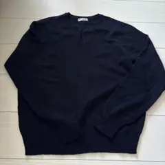 MTS.BROTHER ネイビー Vネックセーター 170