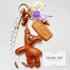 《163》 キーホルダー　　じゃらじゃらキーホルダー 　バッグチャーム