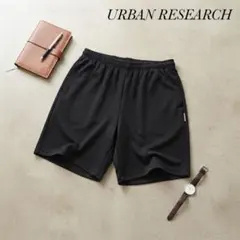 URBAN RESEARCH メンズ ハーフパンツ ブラックのサムネイル