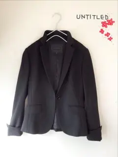 UNTITLED アンタイトル ジャケット テーラード ブラック 黒ジャケット