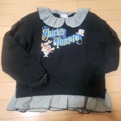 【美品】Shirley Temple トレーナー ギンガムチェック襟