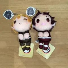 鬼滅の刃　キーチェーンマスコット　＆you 竈門炭治郎　我妻善逸　２個セット
