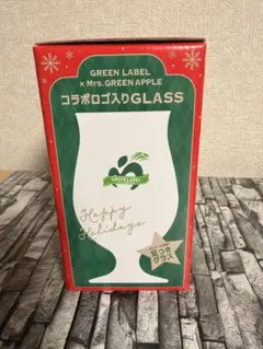 Mrs. GREEN APPLE コラボロゴ入りグラス