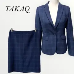 タカキュー TAKAQ ビジネス スーツ セットアップ 日本製 高級生地