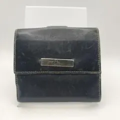 グッチ　折財布　財布　ウォレット　ブラック