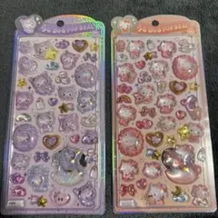 【新品正規品】うるちゅるポップシール サンリオ ハローキティ クロミ 2種セット