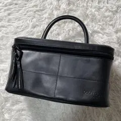 courreges クレージュ メイクポーチ ハンドバッグ アクセサリー 本革のサムネイル
