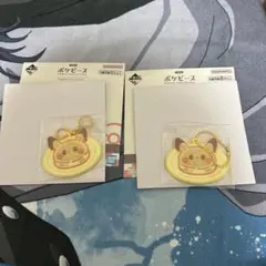 コ*ん様 ポケモン ポケピース一番くじ ラバーチャーム ピカチュウ