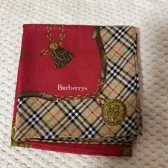バーバリー　大判ハンカチ　未使用に近い