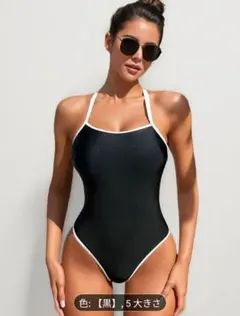 クロスストラップ スポーツ水着 М(USサイズ)