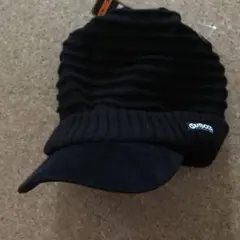 アウトドア　タック編みキャスケット　ニット帽　ニットキャップ　58センチ　新品