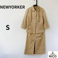 NEWYORKER 七分袖ジャケット 通勤 セットアップ 7号　セレモニー