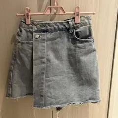 ジーンズ スカート ミニスカパン