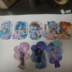 東方Project ダイカットステッカー 8枚セット