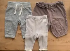 3枚セット 60-70サイズ　GAP バースデイ　西松屋　ベビーレギンス　パンツ