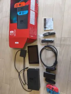 【匿名】Nintendo Switch 本体 ネオンブルー ネオンレッド
