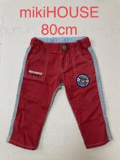 ミキハウス　MIKIHOUSE プッチーくん　ズボン　80