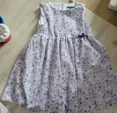 BeBe 花柄ノースリーブワンピース 120