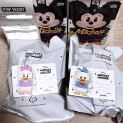 POP MART ミッキーファミリー ドナルド ＆ デイジー 2点セット