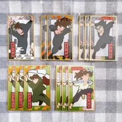 忍たま乱太郎　土井半助　山田伝蔵　山田利吉　華絵札