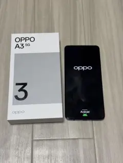 OPPO A3 128GB 5G ブラック 本体