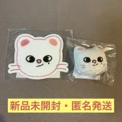 新品未開封 SKZOO ぬいぐるみマスコット サガラ刺繍コースター ジニレット