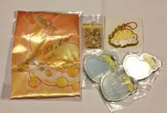 ポムポムプリン 6点セット ミラー 巾着 チャーム ラバマス