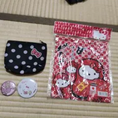 キティちゃん　巾着他　未使用
