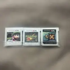 3DS ルイージマンション2・モンスターストライク・モンスターハンターX セット