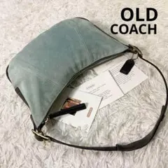 vintage coach old SUEDE クロワッサン オールドコーチ