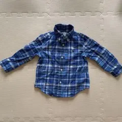 Ralph Lauren チェック柄長袖シャツ 24M