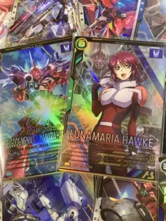 ガンダムアーセナルベース 10枚セット ルナマリア・ホーク キラ ラクス等