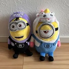 ミニオン　着ぐるみぬいぐるみマスコット　キーチェーンのサムネイル