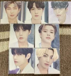 BTS展示会【フォトキャンバス　7枚セット】パープルver★訳あり・中古品★ま