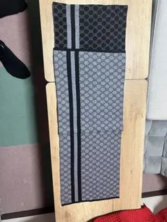 チェコスポーツ様専用GGパターン マフラー ブラック グレー最終値下げ