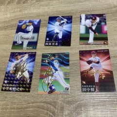プロ野球チップス スターカード6枚セット