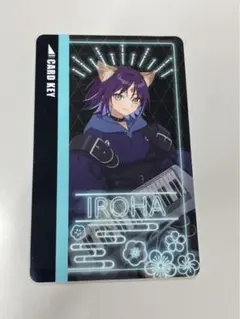 超かぐや姫! カラオケの鉄人 ルームキー風カード コースター 彩葉