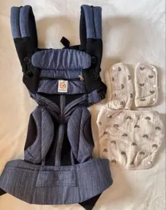 Ergobaby エルゴベビー オムニ360 クールエア - インディゴ織り