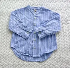 petit main 長袖ストライプシャツ 100サイズ