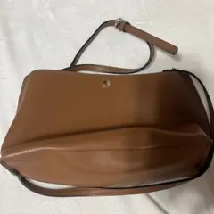 legatolargoブラウンショルダーバッグ