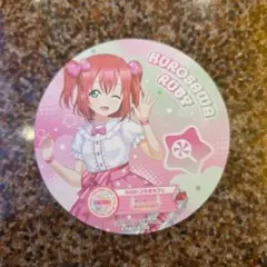 ラブライブ！ 黒澤ルビィ GiGOコラボカフェ コースター　Aqours