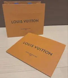 LOUIS VUITTON ショップ袋 小型 オレンジ