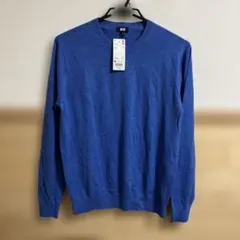 UNIQLO ウォッシャブルコットンメリノクルーネックセーター M