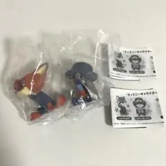ディズニー ズートピア かくれんぼフィギュア ニック ジュディ