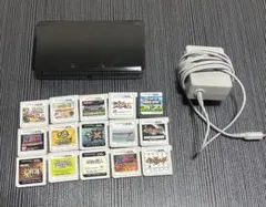 3ds本体+3dsソフト15種類+充電器